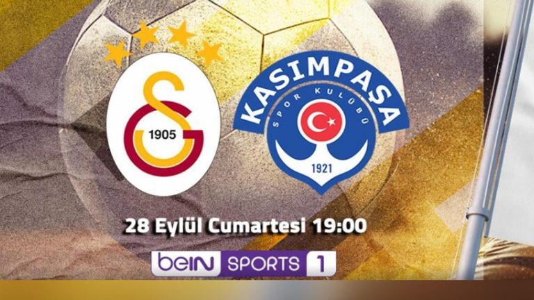 BEIN SPORTS 1 CANLI İZLE | Galatasaray Kasımpaşa maçının canlı linki