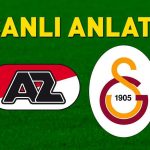 AZ Alkmaar – Galatasaray maçı öncesi son gelişmeler! Olası 11 kişi açıklandı…