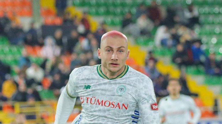 Konyaspor’un golcüsü Baz Kramer, Süper Lig’de 13 maç sonra ilk kez gol attı!