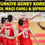 TRT SPOR YILDIZ TÜRKİYE GÜNEY KORE MAÇI CANLI İZLE| Filenin Sultanları Türkiye Güney Kore Voleybol Maçı Canlı İzleme Ekranı!