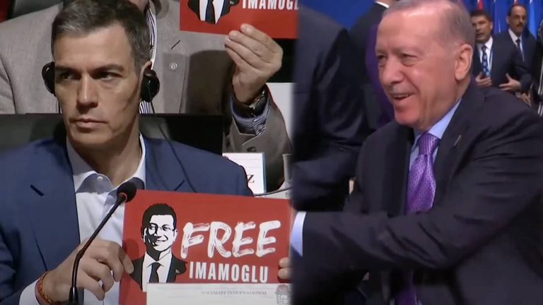 Erdoğan, ‘İmamoğlu’na özgürlük’ pankartı açtığı için sitem ettiği İspanya Başbakanı Sanchez ile bir araya geldi – Son Dakika Türkiye Haberleri