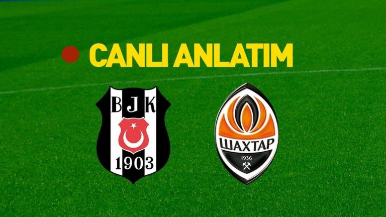 Beşiktaş – Shakhtar Donetsk maçı HT Spor Canlı İzle | Kartal, avantaj peşinde