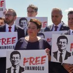 Avrupalı belediye başkanlarından oluşan Eurocities heyeti, Ekrem İmamoğlu’na destek için Silivri’de